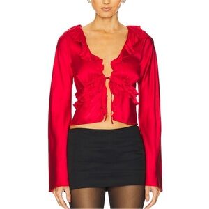 LOBA Angela Top in Red Size S